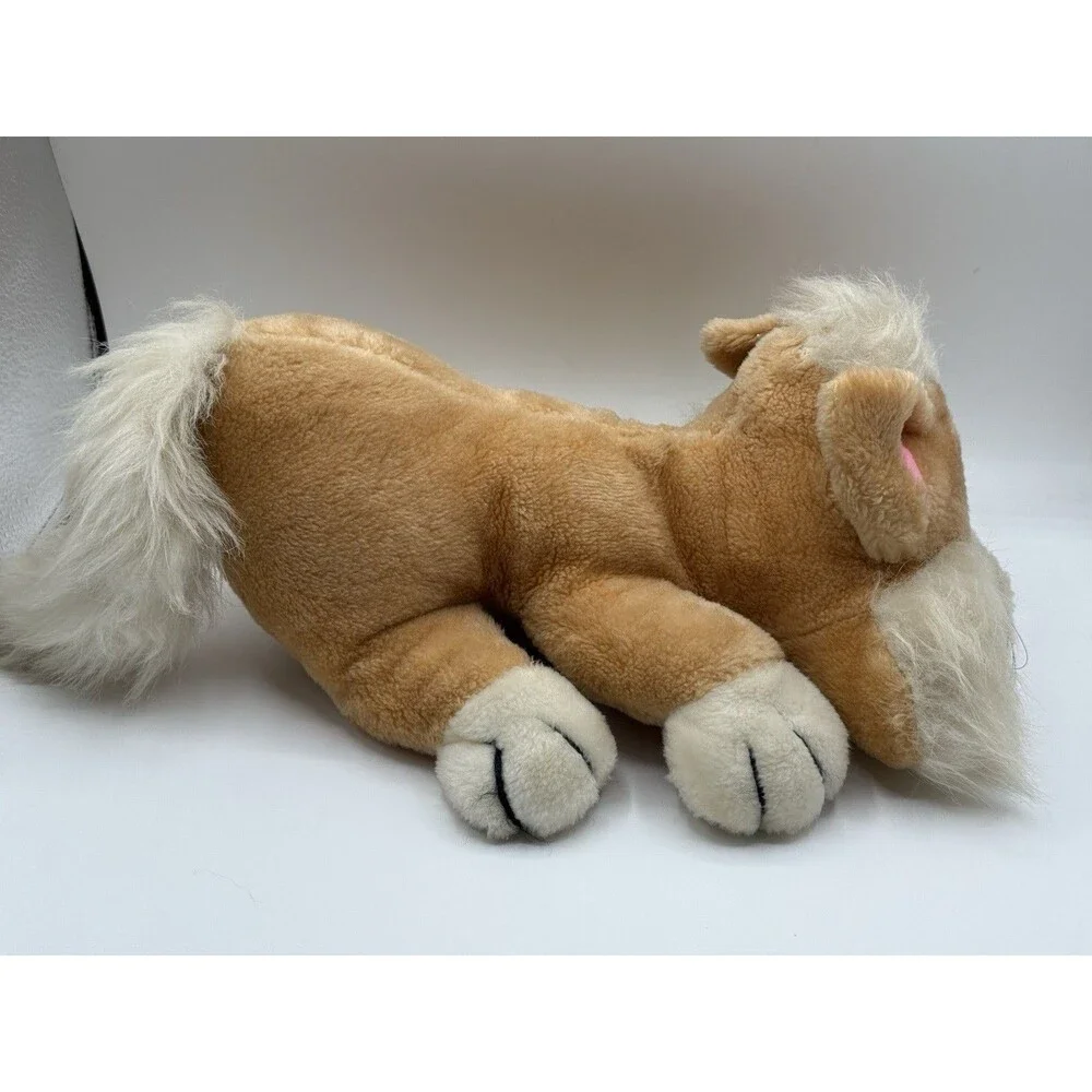 Vintage Applause Knickerbocker Calvin Sr Plush Cat Toy 1981 Korea 14”